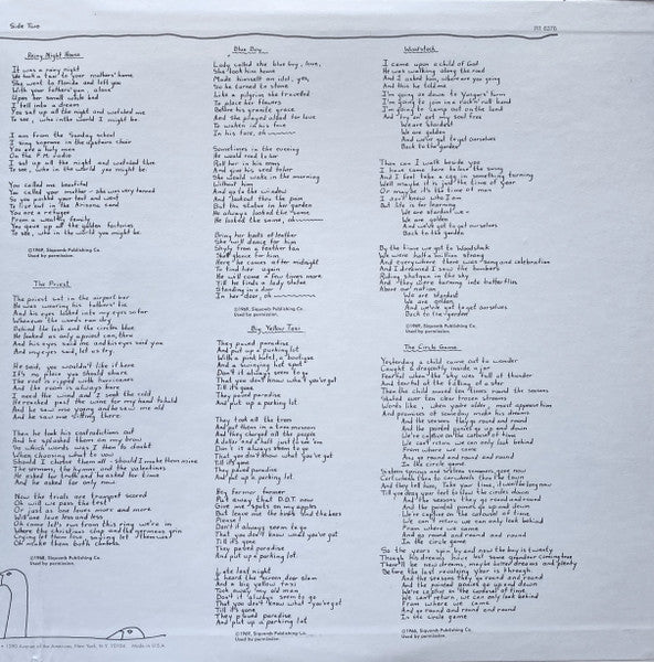 Joni Mitchell - Ladies Of The Canyon (Vinyl, LP, Album, Reissue, Remastered) Mint (M) / Mint (M)
