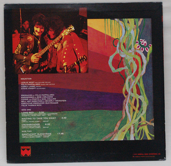 Mountain - Live: The Road Goes Ever On (Vinyl, LP, Album, Reissue) Very Good (VG) / Very Good (VG)