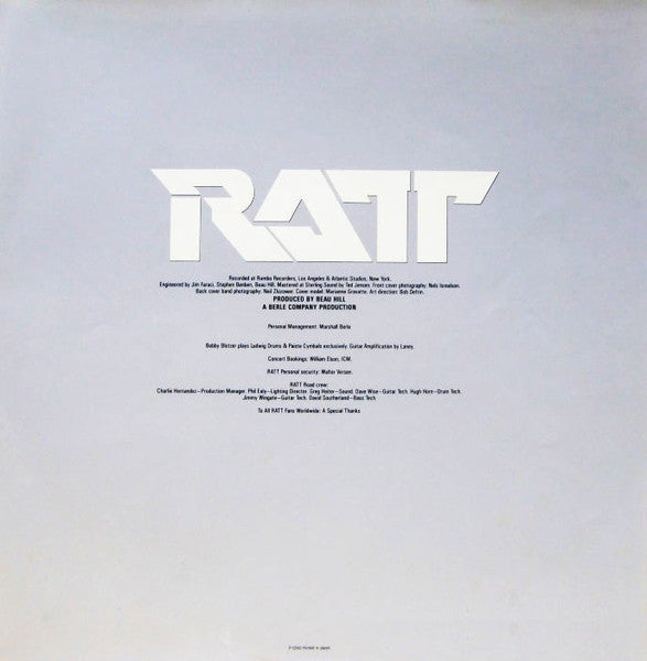 Ratt - Invasion Of Your Privacy (Vinyl, LP, Album)