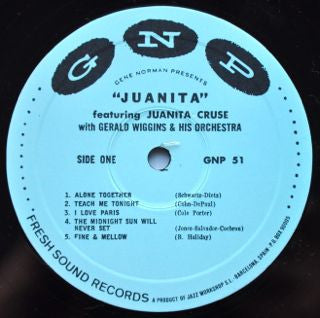 Juanita Cruse - Juanita (Vinyl, LP, Album, Reissue, Mono) Very Good (VG) / Very Good Plus (VG+)