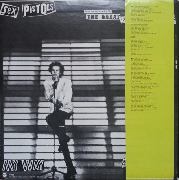 Sex Pistols - The Biggest Blow (A Punk Prayer By Ronnie Biggs) (Vinyl, 12", 45 RPM, Single) Very Good (VG) / Very Good (VG)