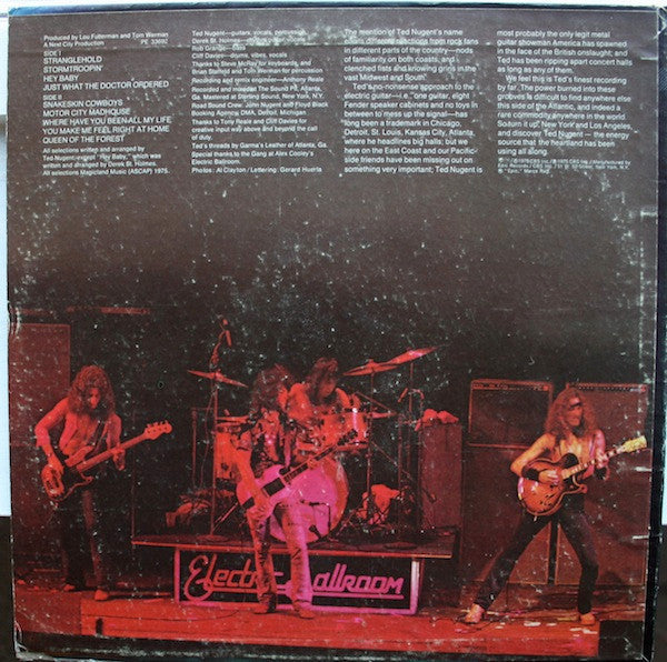 Ted Nugent - Ted Nugent (Vinyl, LP, Album, Stereo) Good Plus (G+) / Good Plus (G+)