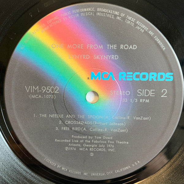Lynyrd Skynyrd - One More From The Road (Vinyl, LP, Album, Stereo)