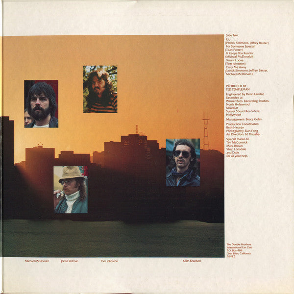 The Doobie Brothers - Takin' It To The Streets (Vinyl, LP, Album)