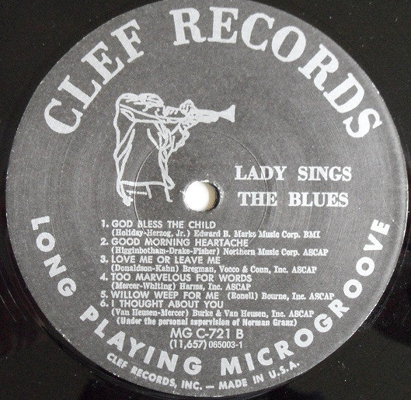Billie Holiday - Lady Sings The Blues (Vinyl, LP, Album, Reissue, Remastered) Near Mint (NM or M-) / Very Good Plus (VG+)