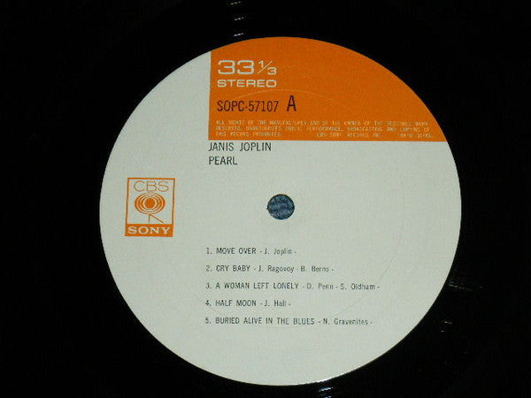 Janis Joplin - Pearl (Vinyl, LP, Album)