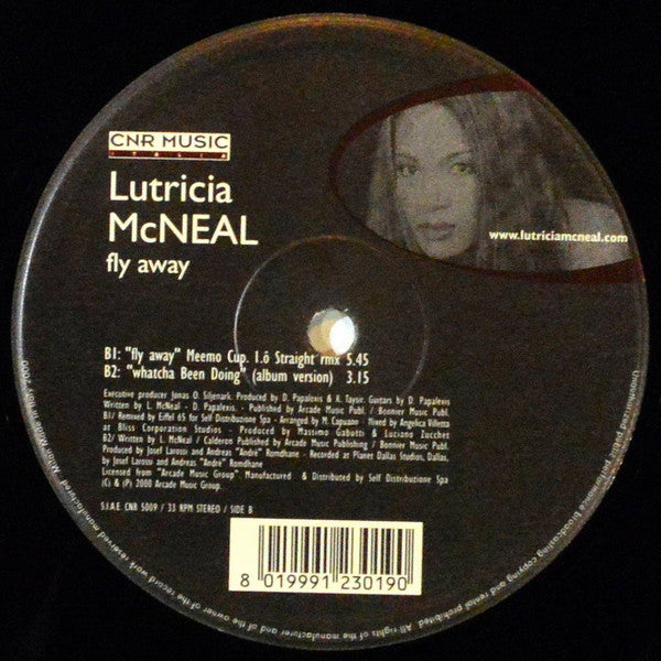 Lutricia McNeal - Fly Away (Vinyl, 12") Very Good Plus (VG+) / Very Good Plus (VG+)