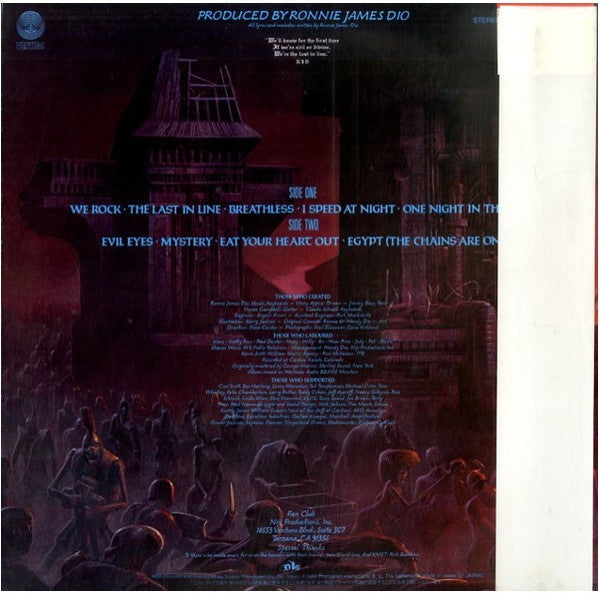 Dio (2) - The Last In Line (Vinyl, LP, Album)