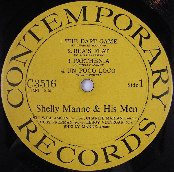Shelly Manne & His Men - Vol. 4 - Swinging Sounds (Vinyl, LP, Album) Very Good (VG) / Very Good (VG)