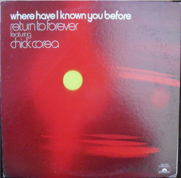 Return To Forever - Where Have I Known You Before (Vinyl, LP, Album...