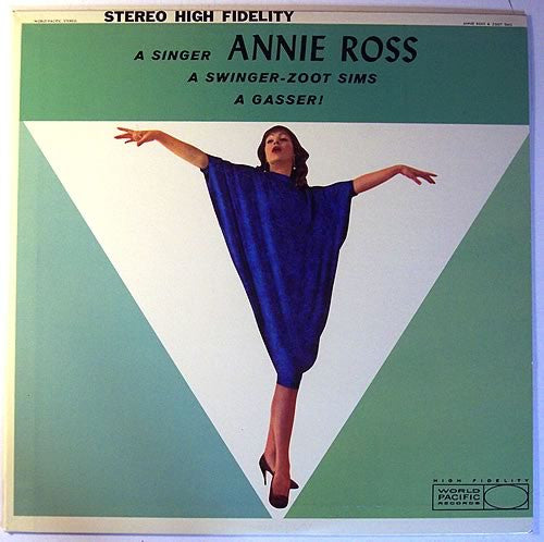Annie Ross - A Gasser! (Vinyl, LP, Album, Reissue) Very Good Plus (VG+) / Very Good (VG)