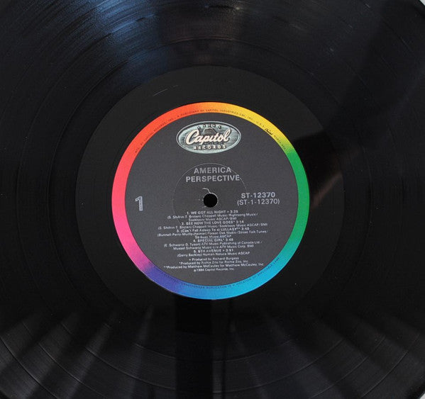 America (2) - Perspective (Vinyl, LP, Album) Very Good Plus (VG+) / Very Good Plus (VG+)