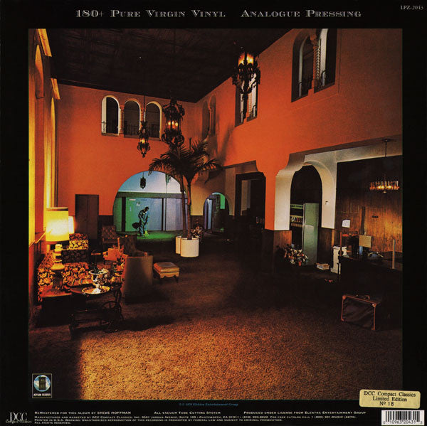 Eagles - Hotel California (Vinyl, LP, Album, Limited Edition, Reissue, Remastered) Near Mint (NM or M-) / Very Good Plus (VG+)