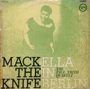 Ella Fitzgerald - Mack The Knife - Ella In Berlin (Vinyl, LP, Stereo) Good Plus (G+) / Good (G)