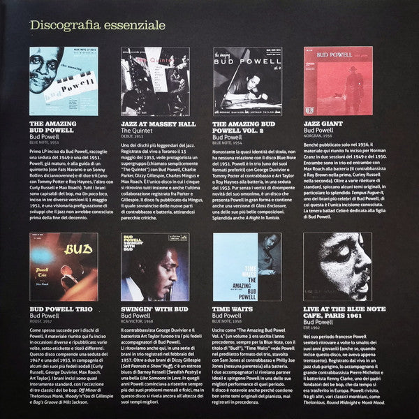 Bud Powell - The Genius Of Bud Powell (Vinyl, LP, Album, Reissue, Mono) Very Good Plus (VG+) / Very Good Plus (VG+)