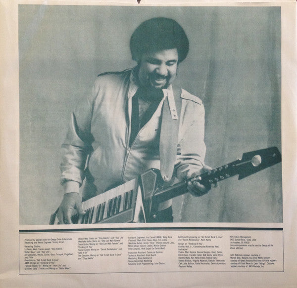 George Duke - Rendezvous (Vinyl, LP, Album) Very Good Plus (VG+) / Very Good (VG)