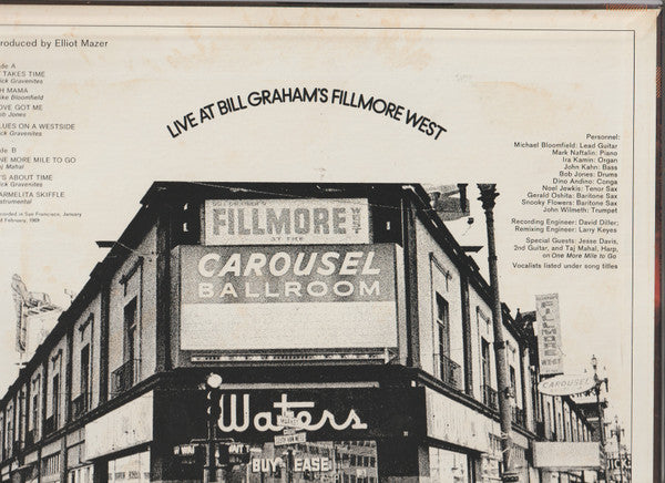 Various - Live At Bill Graham's Fillmore West (Vinyl, LP, Album, Li...