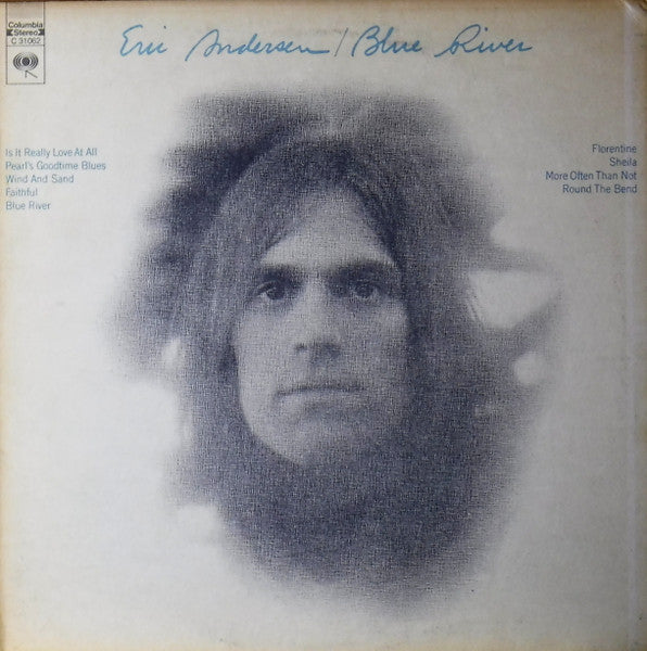 Eric Andersen (2) - Blue River (Vinyl, LP, Album) Very Good (VG) / Very Good (VG)