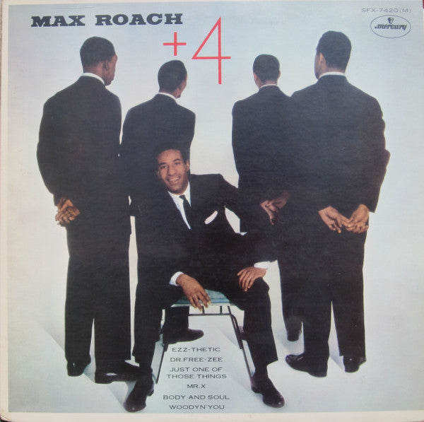 Max Roach - +4 (Vinyl, LP, Album, Reissue, Mono)