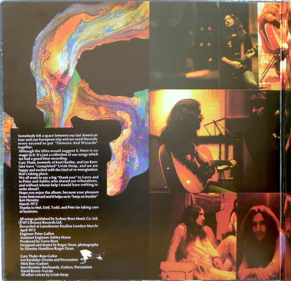 Uriah Heep - Demons And Wizards = 悪魔と魔法使い (Vinyl, LP, Album)