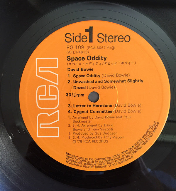 David Bowie - Space Oddity (Vinyl, LP, Album, Limited Edition, Reis...
