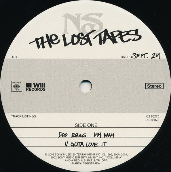 Nas - The Lost Tapes (2xVinyl, LP, Album) Very Good (VG) / Very Good (VG)