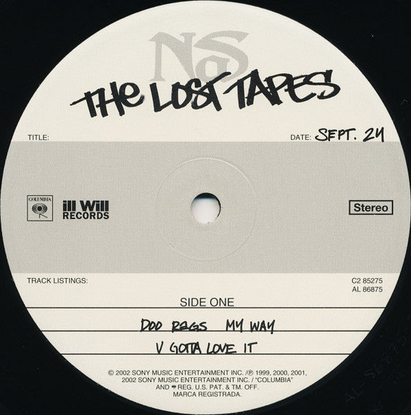Nas - The Lost Tapes (2xVinyl, LP, Album) Very Good Plus (VG+) / Near Mint (NM or M-)