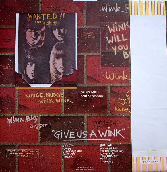 The Sweet - Give Us A Wink = 甘い誘惑 (Vinyl, LP, Album)