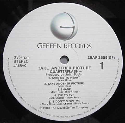 Quarterflash - Take Another Picture (Vinyl, LP, Album)