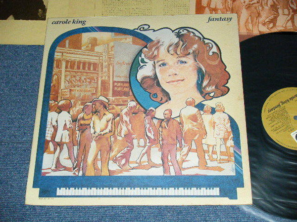 Carole King - Fantasy (Vinyl, LP, Album, Reissue) Very Good Plus (VG+) / Good Plus (G+)