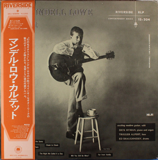 The Mundell Lowe Quartet - The Mundell Lowe Quartet (Vinyl, LP, Album, Reissue, Mono) Very Good (VG) / Very Good Plus (VG+)