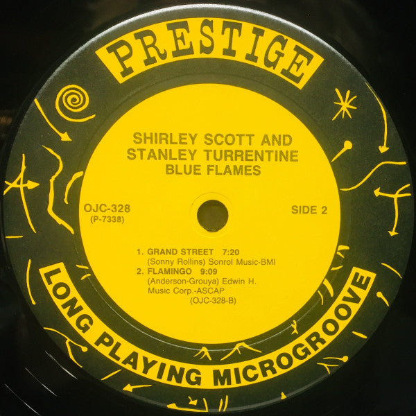 Shirley Scott - Blue Flames (Vinyl, LP, Album, Reissue, Remastered) Very Good (VG) / Very Good (VG)