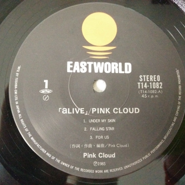 Pink Cloud (2) - Alive (Vinyl, 12", 45 RPM, Album, Stereo)