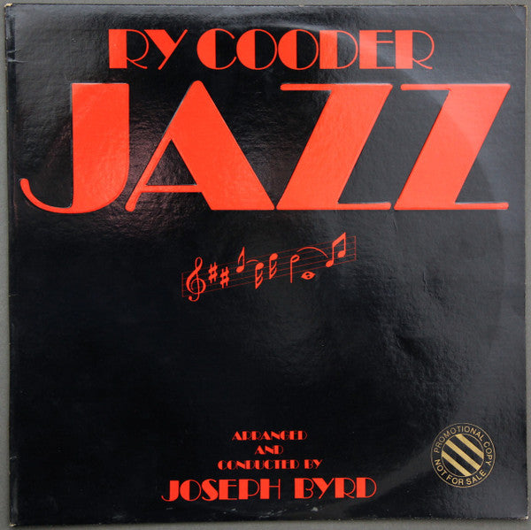 Ry Cooder - Jazz (Vinyl, LP, Album)
