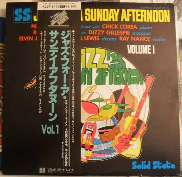 Various - Jazz For A Sunday Afternoon Volume 1 (Vinyl, LP, Album, Reissue) Very Good Plus (VG+) / Very Good Plus (VG+)