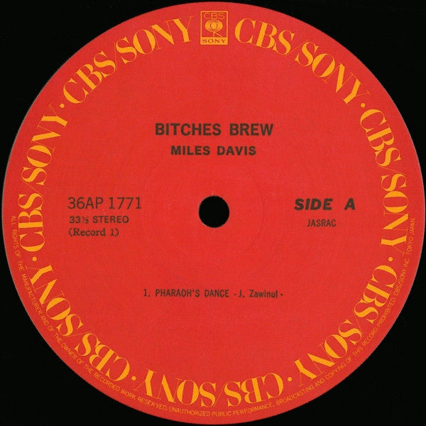 Miles Davis - Bitches Brew = ビッチェズ・ブリュー (Vinyl, LP, Album, Reissue,...