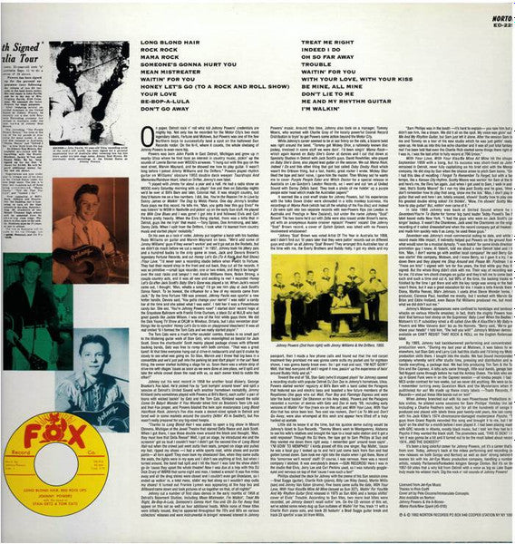 Johnny Powers - Long Blond Hair (Vinyl, LP, Compilation) Very Good Plus (VG+) / Very Good Plus (VG+)