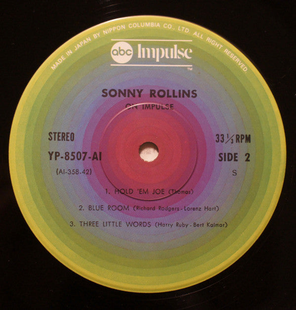 Sonny Rollins - On Impulse! (Vinyl, LP, Album, Reissue, Stereo)