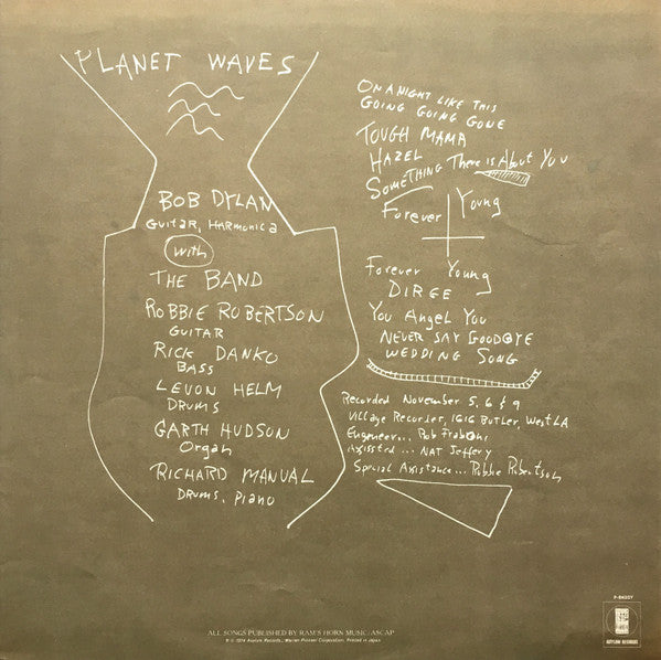 Bob Dylan - Planet Waves (Vinyl, LP, Album)