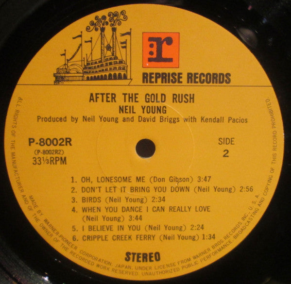 Neil Young - After The Gold Rush (Vinyl, LP, Album, Reissue, Stereo) Very Good Plus (VG+) / Very Good (VG)