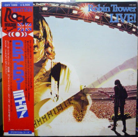 Robin Trower - Robin Trower Live! (Vinyl, LP, Album, Stereo)