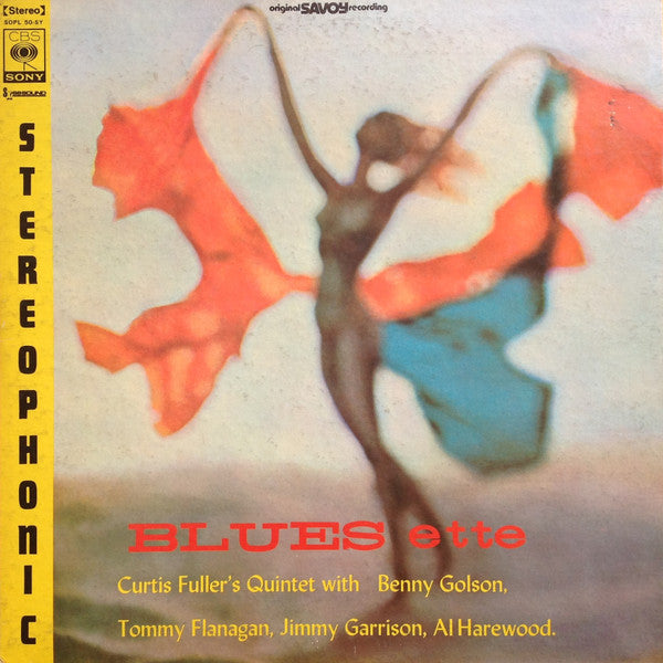 Curtis Fuller's Quintet - Blues-ette (Vinyl, LP, Album, Reissue, Stereo) Very Good Plus (VG+) / Good (G)