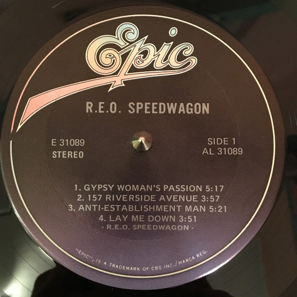 REO Speedwagon - R.E.O. Speedwagon (Vinyl, LP, Album, Reissue) Very Good (VG) / Poor (P)