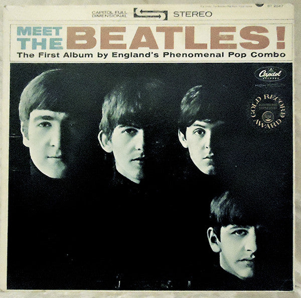 The Beatles - Meet The Beatles! (Vinyl, LP, Album, Reissue) Good Plus (G+) / Poor (P)