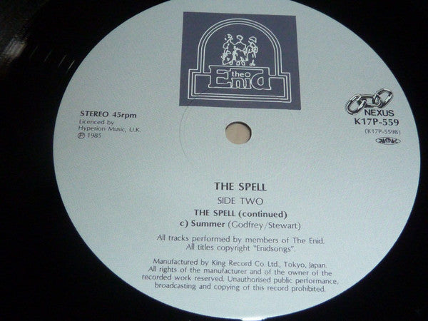 The Enid - The Spell (2xVinyl, LP, 45 RPM, Album) Very Good Plus (VG+) / Good Plus (G+)