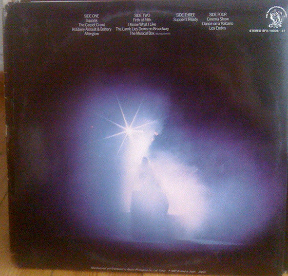 Genesis - Seconds Out (Vinyl, LP, Album, Stereo)