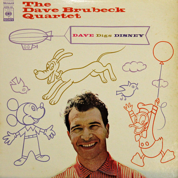 The Dave Brubeck Quartet - Dave Digs Disney (Vinyl, LP, Album, Reis...