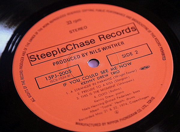 The Kenny Drew Trio - If You Could See Me Now (Vinyl, LP, Album)