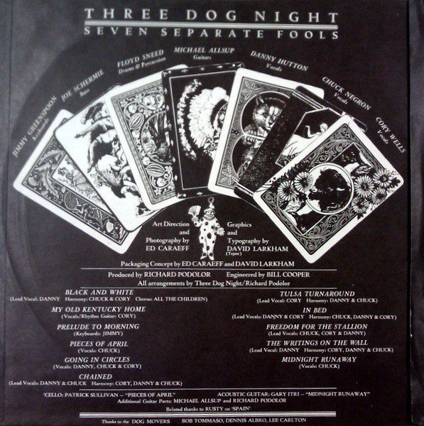Three Dog Night - Seven Separate Fools = セブン・セパレート・フールズ (Vinyl, LP,...