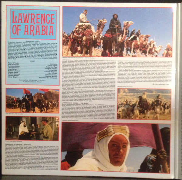 Maurice Jarre - Lawrence Of Arabia (Vinyl, LP) Very Good (VG) / Good Plus (G+)